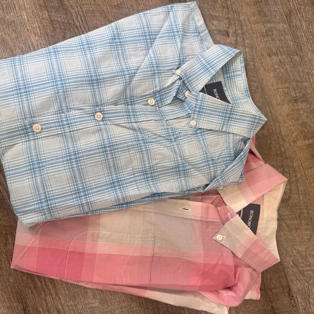 Bonobos Buttown Down Shirts Bundle Size Medium
